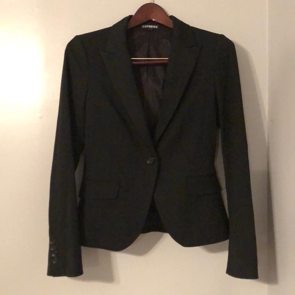 Express Black Blazer